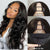 Body Wave U/V Part Wig No Glue Easy Install Human Hair Wig With Drawstring