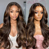 Highlight Brown Body Wave Pull & Go Drawstring Wig Pre-Everything 6×5 Lace Glueless Wig