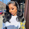 C Part Loose Body Wave Butterfly Haircuts 6x5/13x6 Pull Go Glueless Wig Natural Hairline With Baby Hair