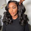 C Part Loose Body Wave Butterfly Haircuts 6x5/13x6 Pull Go Glueless Wig Natural Hairline With Baby Hair