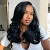 C Part Loose Body Wave Butterfly Haircuts 6x5/13x6 Pull Go Glueless Wig Natural Hairline With Baby Hair