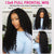 13x6 Full Frontal Deep Wave Pull Go Drawstring Glueless Wig HD Lace Pre-everything