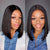Bone Straight Bob Wig Blunt Cut 6×5 Glueless Wig Middle/C Part Double Drawn Raw Vietnamese Hair