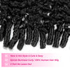Raw Burmese Curly Half Wig With Spiral Curly Ends Flip Over Quick Weave Glueless Install Human Hair Wig