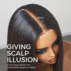 Bone Straight Bob Middle Part 2×6 Pre Cut HD Lace Glueless Wig Double Drawn Raw Vietnamese Hair