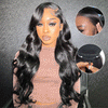 Loose Body Wave 13x6 Full Frontal Pull Go Drawstring Glueless Wig HD Lace Pre-everything