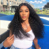 Curly U/V Part Wig Real Human Hair Beginner Friendly Easy Install
