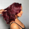 Special Offer Wear Go Glueless Bob Wig Reddish Brown/Dark Brown/99j Color Loose Body Wave Pre Cut 6x5 Lace Short Wig