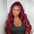 99J Color Burgundy Straight Body Wave 13x4 Lace Front Wig - uprettyhair