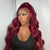 99J Color Burgundy Straight Body Wave 13x4 Lace Front Wig - uprettyhair