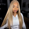 Ash Blonde 13x6 Lace Front Wig Human Hair Straight Body Wave Lace Wigs