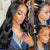 body wave 13x6 HD lace front wig glueless wig - uprettyhair