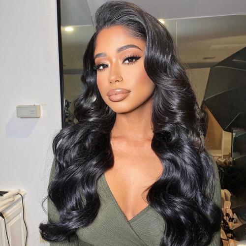 CITY GIRL 13x4 Straight Transparent HD Lace Front Wigs Human Hair Wigs for  Black Women Easy to Install Wear and Go Glueless Wigs Human Hair Pre  Plucked with Baby Hair Natural Black