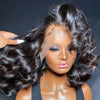 Short Loose Bouncy Curls 6x5 13x4 HD Lace Glueless Wigs 180% Density