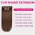 Seamless Clip In Hair Extension Straight Human Hair Brown Color