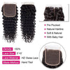 upretty hair deep wave 3 bundles with 5x5 HD lace closure