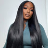straight human hair glueless wig-uprettyhair