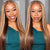 Ready To Go Glueless Wig Highlight Honey Blonde Pre Cut 6x5 HD Lace Closure Wig