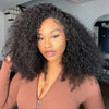 Kinky Curly Half Wig 3 In 1 Glueless Install Flip Over Wig Beginner Friendly