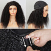 Kinky Curly Half Wig 3 In 1 Glueless Install Flip Over Wig Beginner Friendly