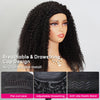 Kinky Curly Half Wig 3 In 1 Glueless Install Flip Over Wig Beginner Friendly