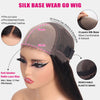 New Silk Base Wear Go Wig Loose Body Pre Cut 5x6 HD Lace Bleached Knots Glueless Wig - uprettyhair