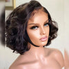 loose curly guleless lace wig