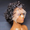Glueless Pixie Cut Water Wave Short Bob Wig 13x4 HD Lace Front Wigs