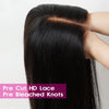 Pre Cut 9x6 HD Lace Straight Wear & Go Glueless Wig Pre-bleached Knots