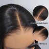 Upgraded 6x5 Lace Straight Bob Wig Pre-bleached Knots Wear Go Wig Pre-plucked