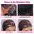 Pre-bleached Knots Glueless Pre Cut Lace Curly 4x4 5x6 HD Lace Closure Wigs