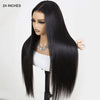 Straight Ready To Go 6x5 HD Lace Wig 13x4 13x6 HD Lace Front Glueless Wig Pre Bleached Knots
