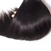 straight human hair bundles with hd lace frontal