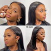 Short Bob Wig Straight Human Hair Glueless 6x5 13x4 HD Lace Bob Wig