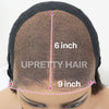 Pre-style Customized Curly Wear Go Bob Wig 9x6 HD Lace Parting Max Wig Bleached Knots - uprettyhair
