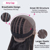 air cap wig layer straight shoulder length glueless wig - uprettyhair