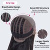 water wave airy cap glueless wig - uprettyhair
