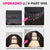 Water Wave U/V Part Wig No Leave Out Human Hair Super Easy Install