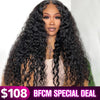 Water Wave Pre Cut 6x5 HD Lace Wear And Go Wig 13x4 13x6 HD Lace Front Glueless Wig