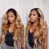 1B/27 Color Straight/Body Wave 13x4 Lace Wig Pre-Plucked Hairline 150% Density - uprettyhair