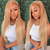 honey blonde straight hair lace wig