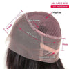 360 Human Hair Wigs Straight Hair 180% Density Swiss Lace Wigs - uprettyhair