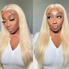 Affordable 613 Straight 4x4 Human Hair Wigs Body Wave Blonde Color Wigs - uprettyhair