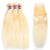 Afforable 613 Blonde Bundles Straight Human Hair 3 Bundles and Closure - uprettyhair