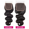 Brazilian Body Wave 5x5 Lace Closure Natural Black Color Brazilian Human Hair - uprettyhair