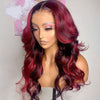 body wave highlight hd lace frontal wig
