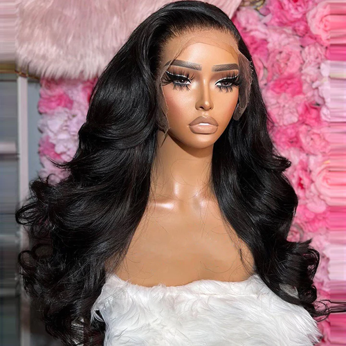 Body Wave 13x4 Full Frontal HD Lace Wigs Pre-bleached Knots