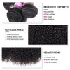 Curly Hair 3 Bundles with Lace Closure High Quality Virgin Human Hair Bundles - uprettyhair