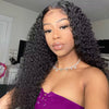 Breathable Soft Invisible HD Lace Wigs Curly hair Pre Plucked Transparent Wigs - uprettyhair