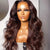 Dark Brown #4 Colored Glueless Straight And Body Wave 5x5 HD Lace Closure Wigs